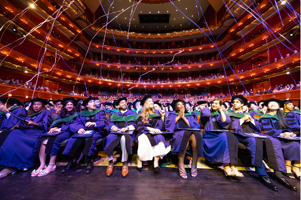 Graduates from the School of Medicine
