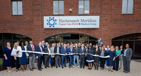 HMH cuts ribbon Hoboken Urgent Care PLUS