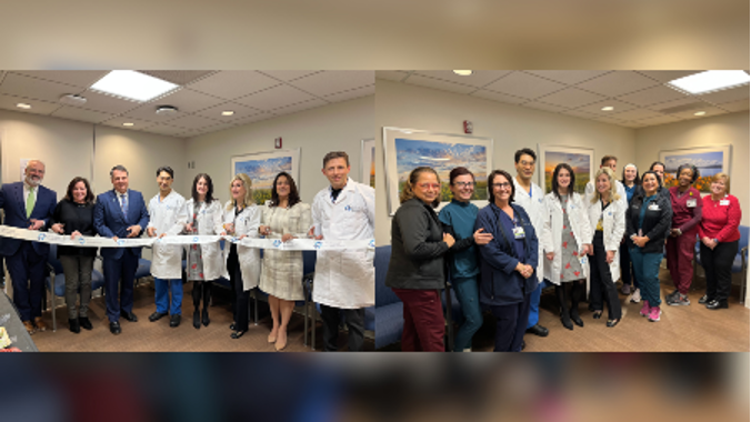 HUMC major milestone ribbon cutting medical plaza